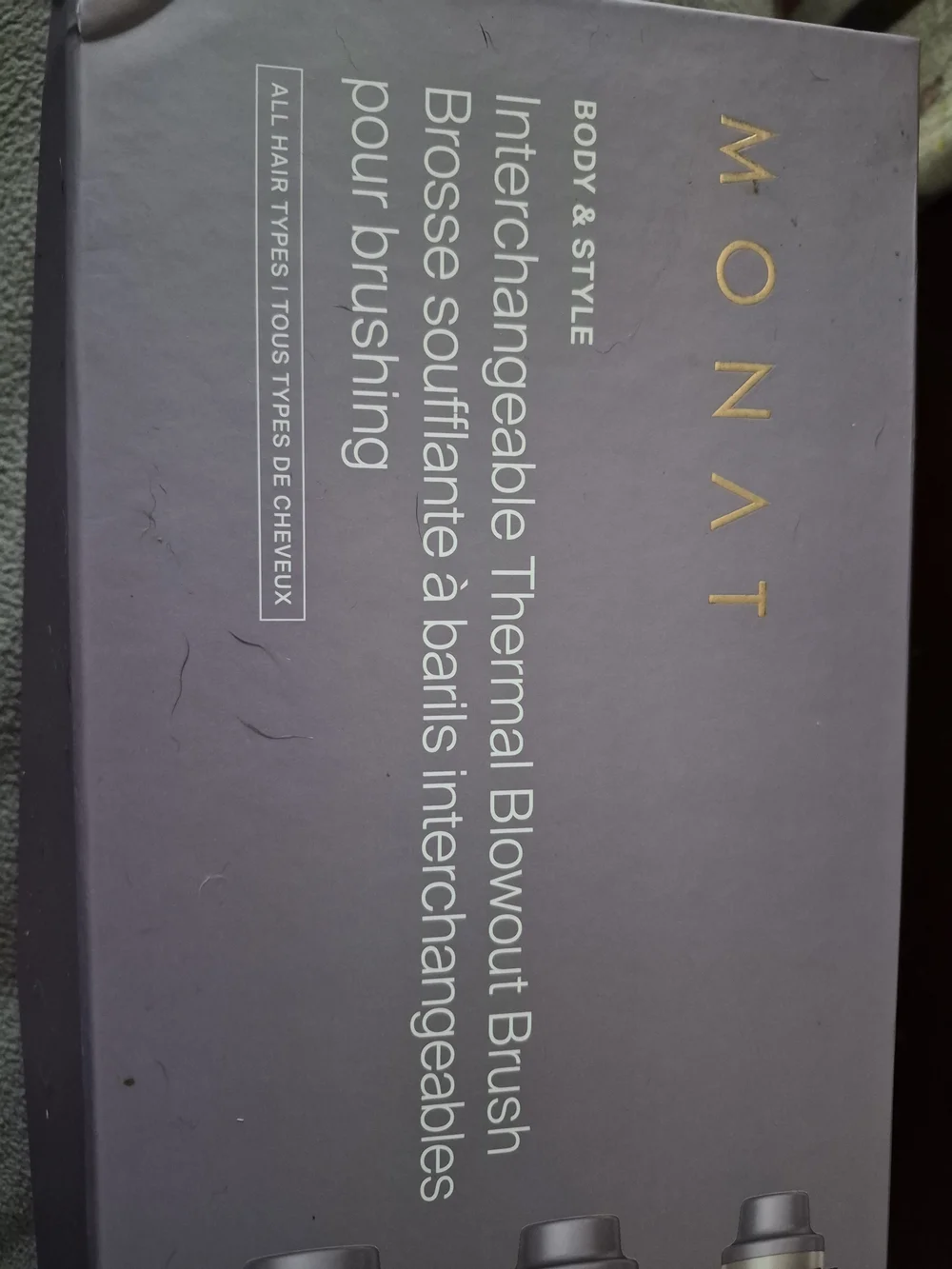MONAT Body & Style Interchangeable Thermal Brush - Mauve